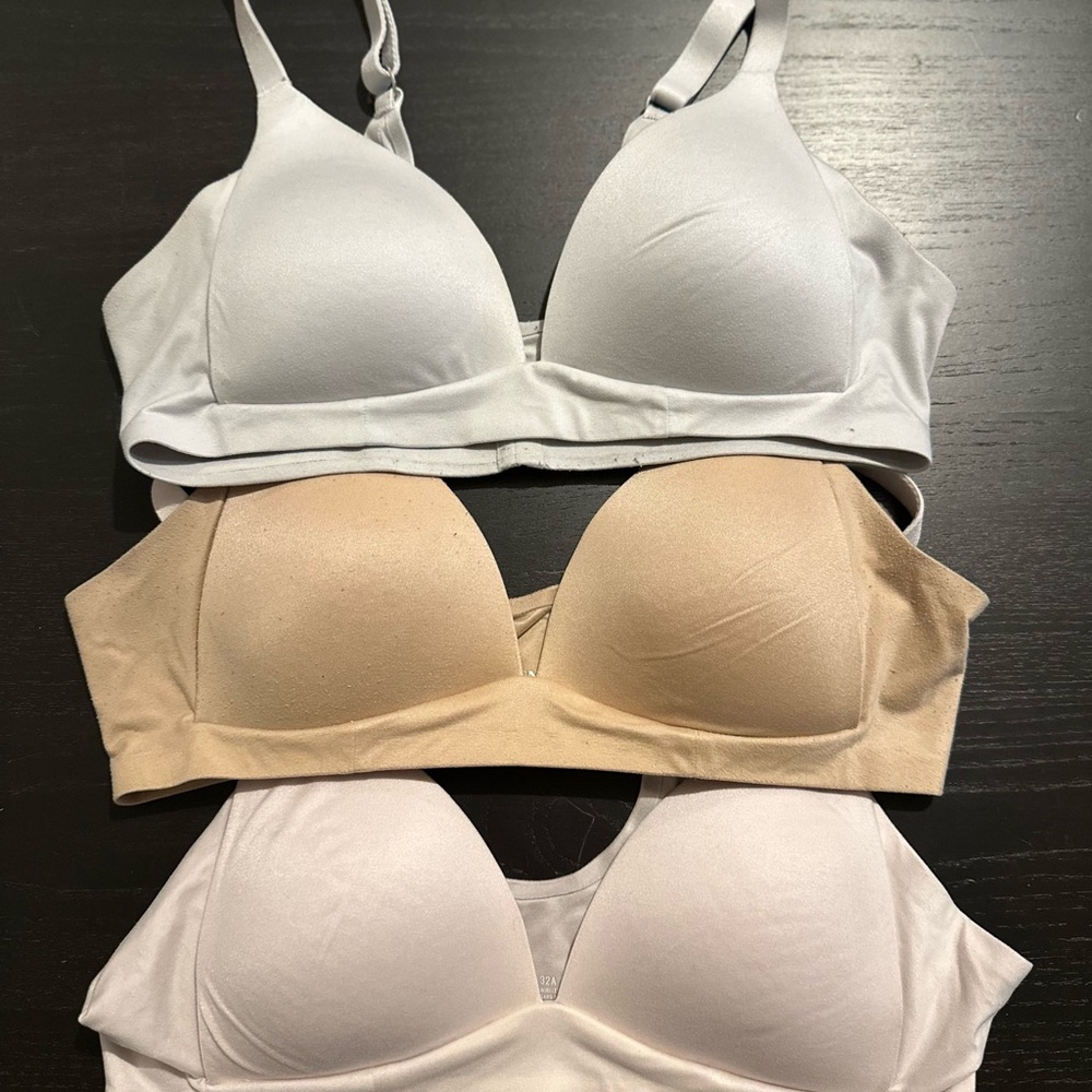 Aerie Sunnie Wireless Trio - Baby pink, Taupe, Silver
